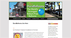 Desktop Screenshot of duraballoon.net